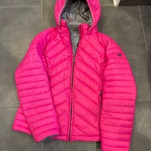 Michael Kors woman’s hot Pink Puffer Jacket!